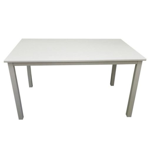 Étkezőasztal, fehér, 135 cm, ASTRO NEW