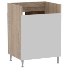 Csenge II alsó 2 ajtós  főzőlap befogadására alkalmas 60 cm széles elem