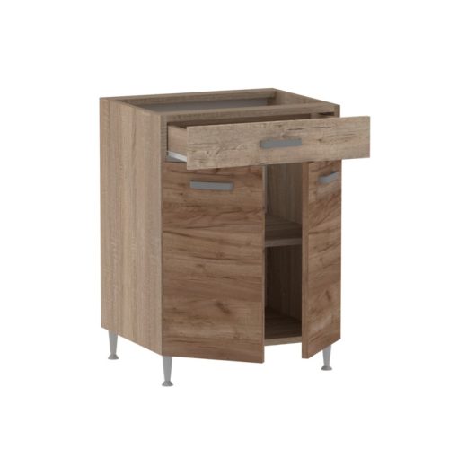 Csenge II alsó 2 ajtós 1 fiókos 60 cm széles elem