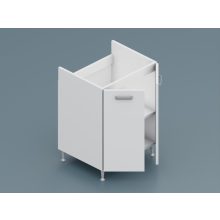  Csenge LUX alsó 2 ajtós főzőlapos 60 cm széles elem