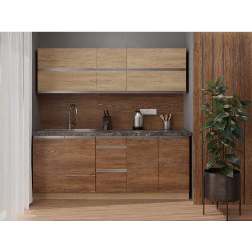  Csenge LUX alsó 3 fiókos 80 cm széles elem