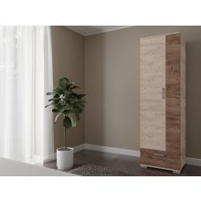 Csenge gardrób szélső 60 cm-es akasztós elem