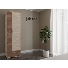 Csenge gardrób szélső 60 cm-es akasztós elem