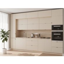 Milánó konyha matt beige szín 340 cm