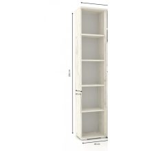 Arizóna polcos gardrób 40cm 