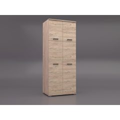 Budapest polcos-akasztós gardrób 80cm