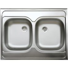 Zsófia II sarokkonyha Sonoma korpusz - Dohány craft front - sherwood üvegkeret és fiókelő