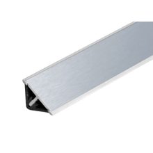 Zsófia II sarokkonyha Sonoma korpusz - Dohány craft front - sherwood üvegkeret és fiókelő