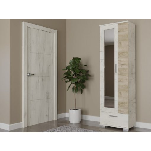 Csenge előszoba polcos elem