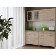 Zsófia 160 cm konyhabútor Sonoma korpusz - Sherwood front