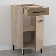   Galaxy  alsó 1 ajtós 1 fiókos jobbos – balos 40 cm széles elem