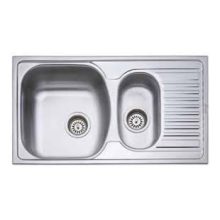 Kevmil gyümölcsmosós inox mosogatótálca szifonnal