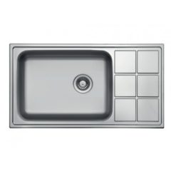   KEVMIL Prémium egy mély cseppes mosogató tálca ajándék szifonnal