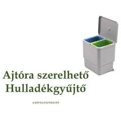 Szelektíven gyűjtő szemetes konyhaszekrénybe
