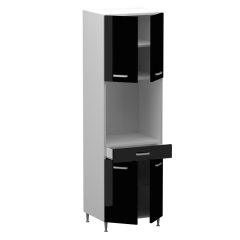    Luca álló tűzhelytartós szekrény 4 ajtós 1 fiókos 60 cm széles elem