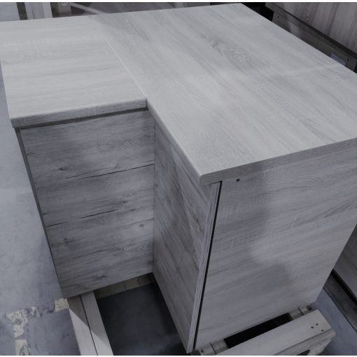 Milánó alsó sarok L alakú 90x90 cm széles elem