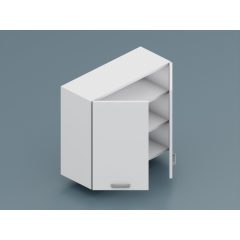 Milánó felső 2  ajtós 80 cm széles elem