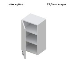 Melinda felső 1 ajtós 40 cm széles elem