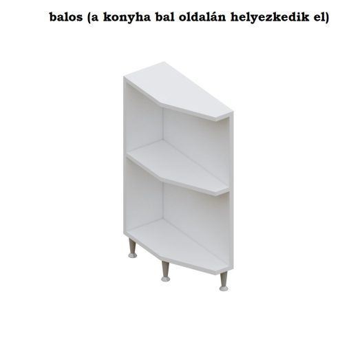 Melinda alsó végzáró 20-30 cm széles elem