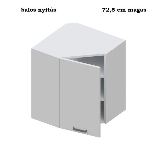 Melinda felső 1 ajtós 60 cm széles sarok elem