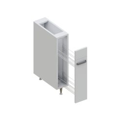 Milánó alsó kihúzható kosaras 15-60 cm széles elem