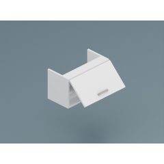   Milánó felső felnyíló beépíthető páraelszívós  60 cm széles elem