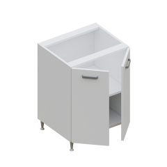 Milánó alsó 2 ajtós 60 cm széles elem