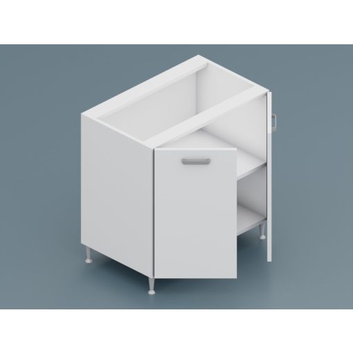 Milánó alsó 2 ajtós 80 cm széles elem