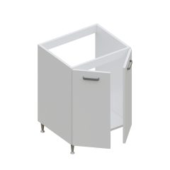 Milánó alsó 2 ajtós mosogatós 60 cm széles elem