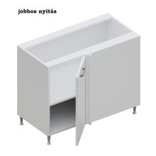 Milánó alsó sarok 100 cm széles elem