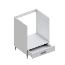 Milánó alsó tűzhelytartó  60 cm széles elem