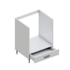 Milánó alsó tűzhelytartó  60 cm széles elem