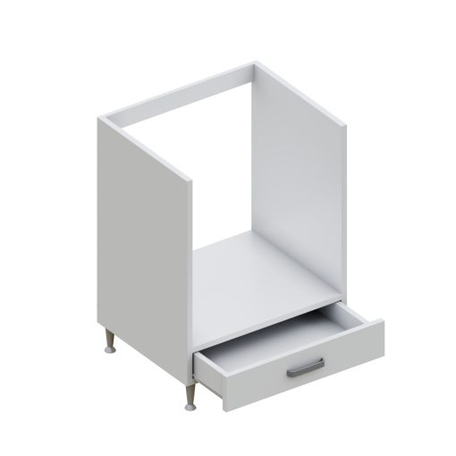 Milánó alsó tűzhelytartó  60 cm széles elem