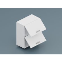 Milánó felső 2 felnyíló ajtós 60 cm széles elem