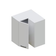 Milánó felső 2 ajtós 60 cm széles sarok elem