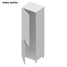 MILÁNÓ álló szekrény 2 ajtós hűtős 60 cm széles elem