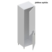 MILÁNÓ álló szekrény 2 ajtós hűtős 60 cm széles elem