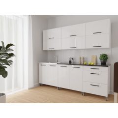 Galaxy konyha WHITE 220 cm