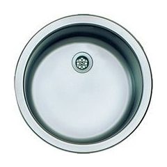 Munkalapba süllyeszthető kör mosogatótálca