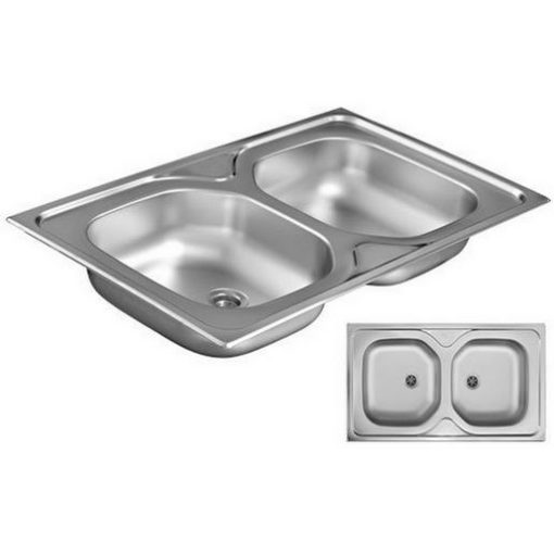 Zsófia 200 cm konyhabútor Sonoma korpusz - Sherwood front és fiókelő