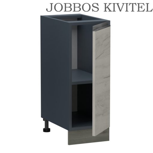  Artianó  alsó 1 ajtós jobbos – balos 30 cm széles elem