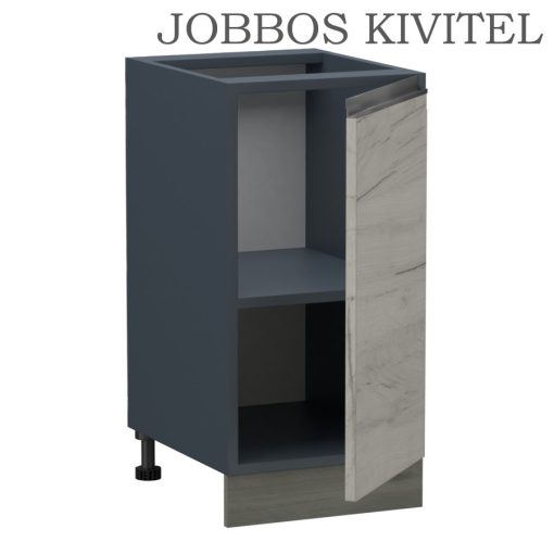 Artianó  alsó 1 ajtós  jobbos – balos 40 cm széles elem