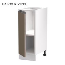  Minerva alsó 1 ajtós jobbos – balos 30 cm széles elem