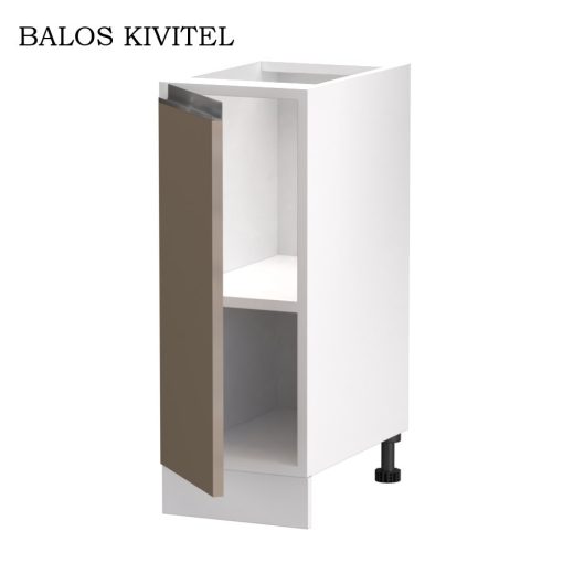  Minerva alsó 1 ajtós jobbos – balos 30 cm széles elem