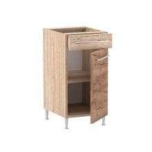  Gréta  alsó 1 ajtós 1 fiókos jobbos – balos 40 cm széles elem