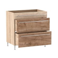  Gréta  alsó 1 vakfiókos, 2 fiókos mosogatós 80 cm széles elem