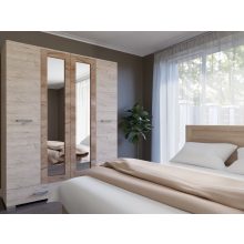 Köln gardrób 160 cm sherwood-dohány craft színben